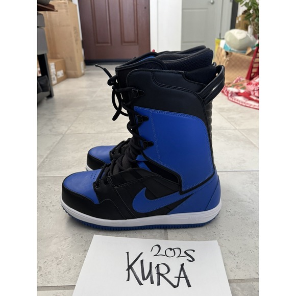 Nike Vapen Black Blue Snowboard Boots Men\'s Size 11 Fits like Sz 10.5 Brand